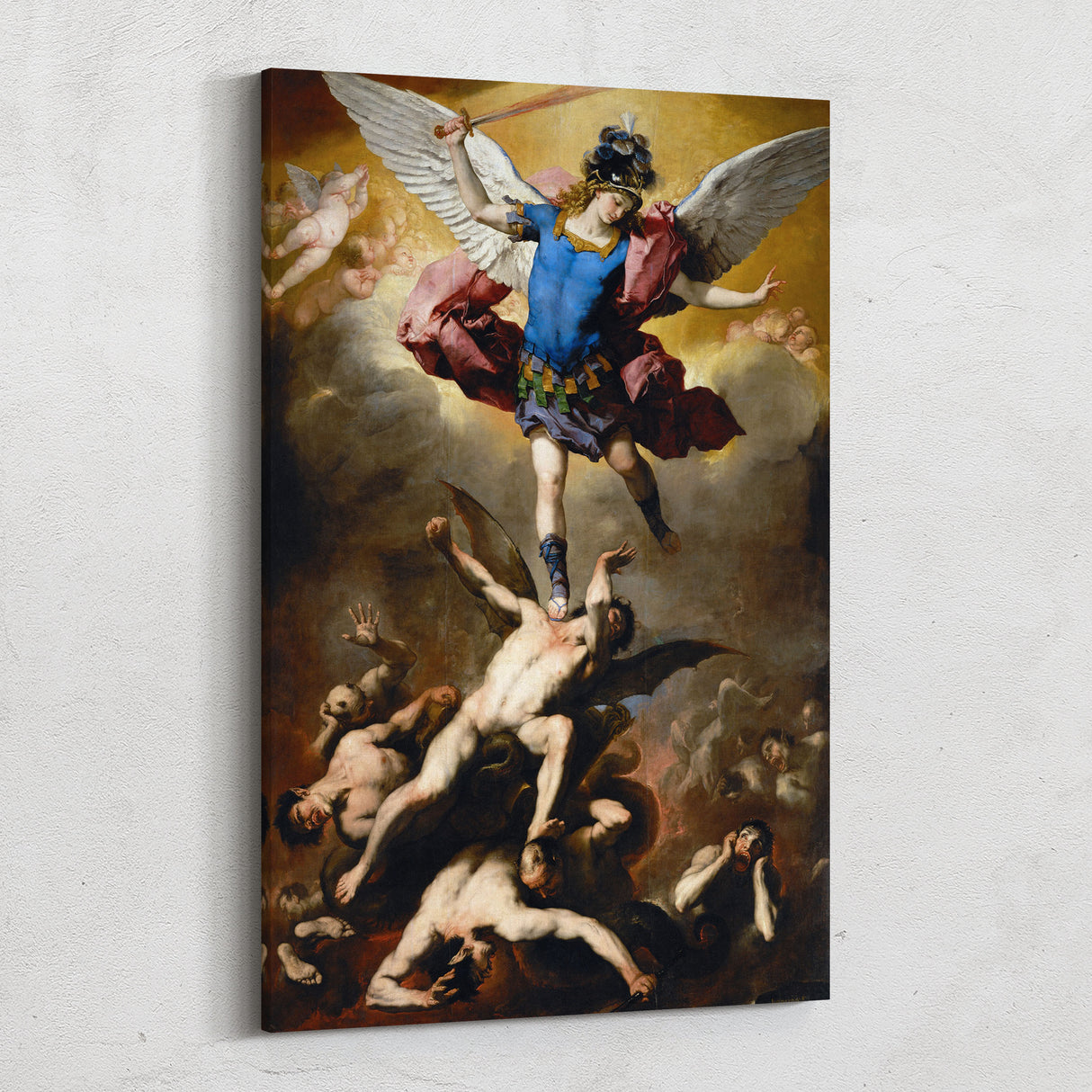 The Fall of the Rebel Angels - Luca Giordano
